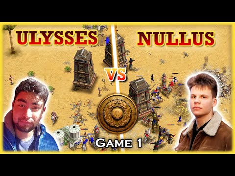 Ulysses (Zeus) vs Nullus (Hades) 1/3 Champions League Live Casts #aom #ageofmythology #ageofempires