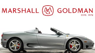Video Thumbnail for 2001 Ferrari 360 Spider
