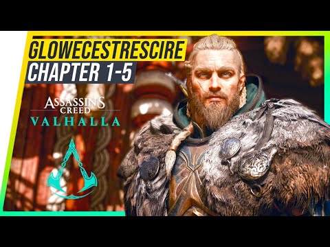 ASSASSIN'S CREED VALHALLA Walkthrough Gameplay GLOWECESTRES Part 1 - 5 (AC Valhalla Full Game)
