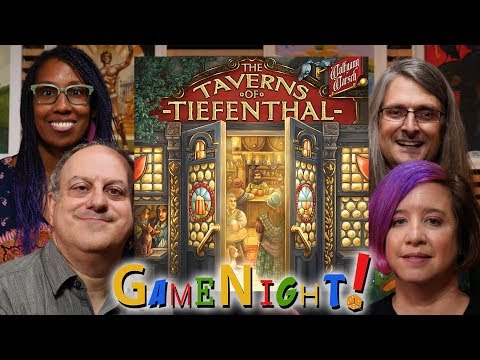 The Taverns of Tiefenthal - GameNight! Se7 Ep30 - How to Play and Playthrough