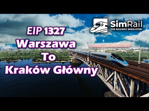 Warszawa to Kraków Główny Full Length Gameplay | SimRail The Railway Simulator  .