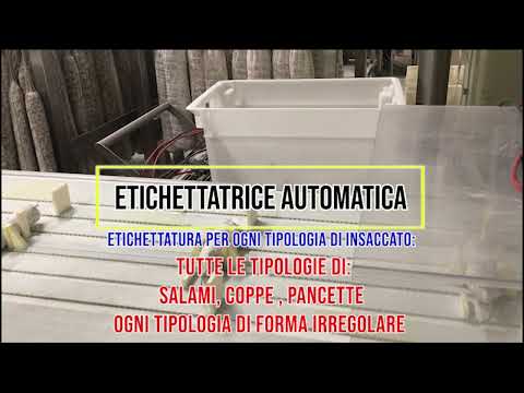 Alutec® automatic salami labelling