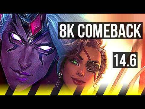 VARUS & Alistar vs SAMIRA & Rell (ADC) | Comeback, 13/4/11 | KR Master | 14.6
