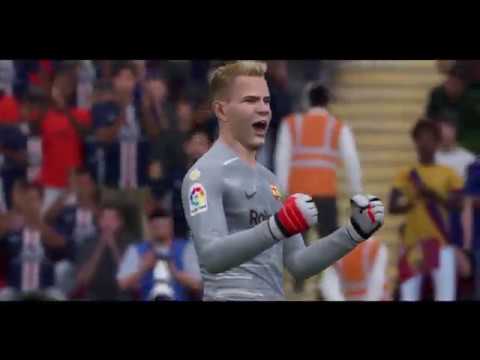 FIFA 20 - BARCELONA V PSG - SEASON MATCH DAY | FULL MATCH GAMEPLAY