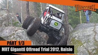 preview picture of video 'MRT Gigantti Offroad Trial 2012, Raisio Finland, 1/3'