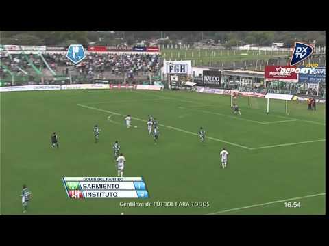 Resumen Goles Sarmiento de Junin 1 Instituto de Córdoba 3. Nacional B Fecha 32 Campeonato 2013/2014.