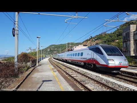 FRECCIABIANCA 8873 Roma Termini - Reggio Calabria C.le (IMPRESSIONANTE STROMBAZZATA BITONALE)