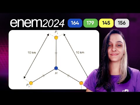 Question 164 - Blue Notebook | Plane Geometry | MATHEMATICS ENEM 2024