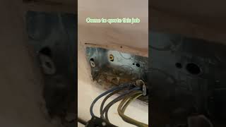 OMG #apprenticeelectrician #electrician #diyelectrics #plastering #fyp #electricalguru #sockets