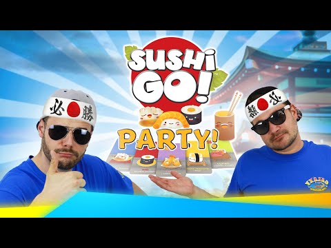 Sushi Go Party Társasjáték Bemutató - Zsuzsi szakácsok lettünk! - Galaxy Játékvilág