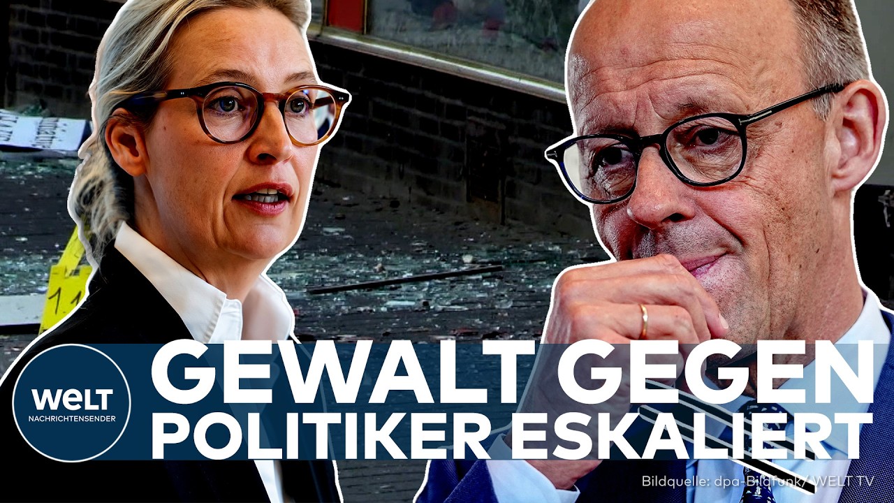 DEUTSCHLAND: Immer mehr Angriffe auf Politiker – Nach Grünen jetzt AfD besonders häufig betroffen
