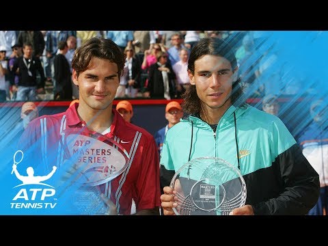 Federer vs Nadal incredible rally and match point | Hamburg 2007 Final