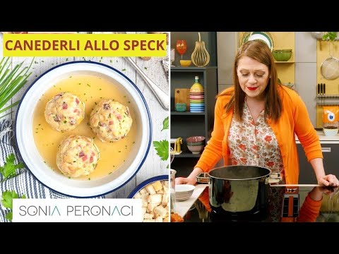 Speck dumplings, the original recipe from South Tyrol