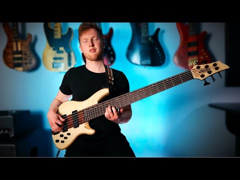 My signature 6-string bass is finally here... it sounds BEAUTIFUL