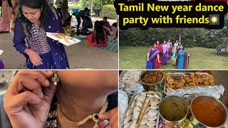 எங்கள் புத்தாண்டு கொண்டாட்டம் with friends at North Carolina~ Our Day in my life Family TravelerVLOG