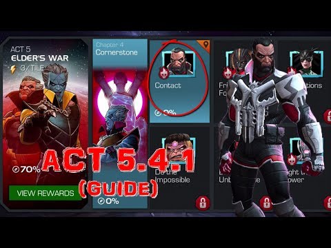 MARVEL CONTEST OF CHAMPIONS: STORY QUEST ACT 5.4.1 (Guide)