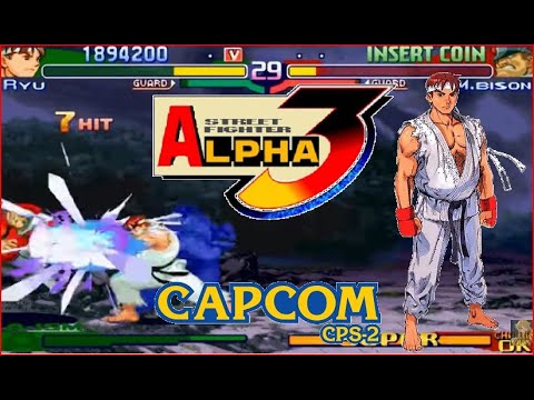 Street Fighter Alpha 3(Zero 3) Expert difficulty Ryu 2:0 Playthrough