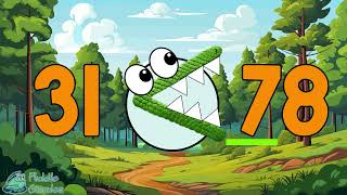 Comparing Two Digit Numbers Quiz for Kids | Math Fluency Practice