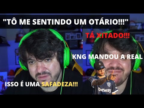 GAULES REAGE A JOGADORES DA CHAOS SUSPEITOS - MANDOU A REAL!!! feat. KNG, FNX ,MURILORT - XITADOS?