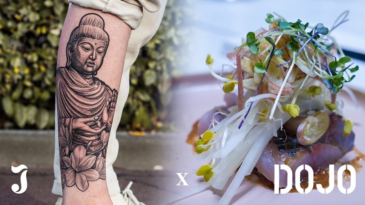 Buddha Tattoo During Japanese Private Dining X Dojo