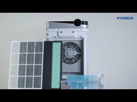 Огляд очищувача/зволожувача Hyundai HP70HSTUA