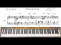 Performance and  transcription for solo piano of Keith Jarret's trio performance of Never Let Me Go