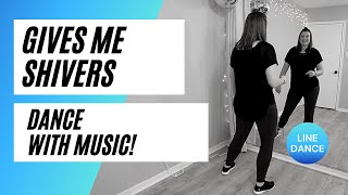 LINE DANCE "Gives Me Shivers" | Choreography by Brandon Zahorsky | Line Dancing for Beginners