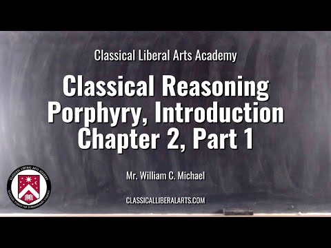 CLAA - Classical Reasoning, Lesson 02 (Part 1) - Understanding "Genus"