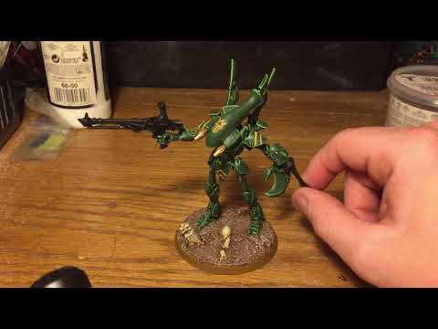 Conversion corner; Eldar Striking Scorpion Wraithlord.