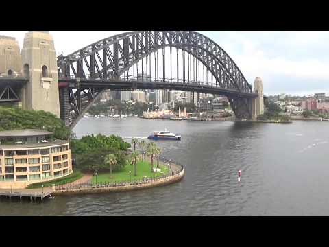 Thumbnail for EARLY MORNING  SYDNEY, FROM QUEEN ELIZABETH  CRUISE SHIP.