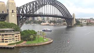 EARLY MORNING  SYDNEY, FROM QUEEN ELIZABETH  CRUISE SHIP.