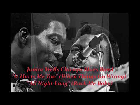 ■ Junior Wells Chicago Blues Band - "It Hurts Me Too" "All Night Long" (Rock Me Baby)