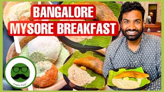 Best Idli Breakfast Bangalore at Veena Store & Famous Guru Mysore Pak in Mysore Food | Veggie Paaji
