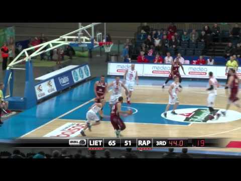 BBL: "LIETKABELIS" - "AVIS-RAPLA" 2016-01-13 rungtynių akimirkos
