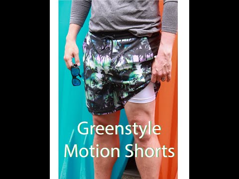 Greenstyle Motion Shorts Sewing Tutorial