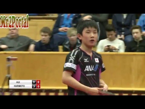 Table Tennis Safir Open 2016 - Xu Hui Vs Tomokazu Harimoto -