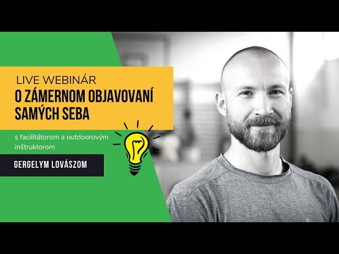 O sebapoznávaní s Gergelyom Lovászom