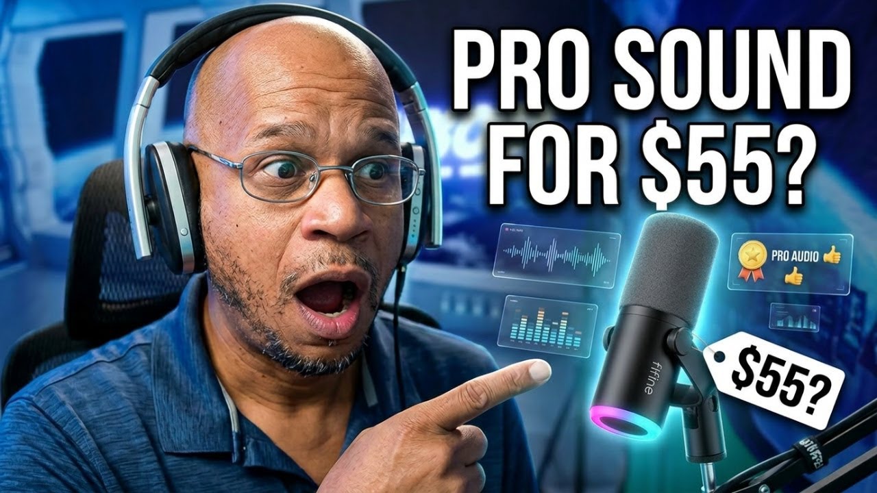 Is Fifine AM8 the BEST Pro Audio for Only $55? 🎤