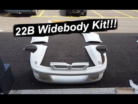 22B Widebody kit from ABW has arrived!!! - Subaru GC8 STI Build - Ep. 22