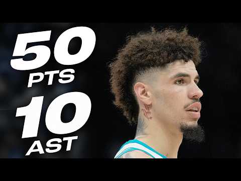 LaMelo Ball ERUPTS For New CAREER-HIGH 50-PT Double-Double! |😤 November 23, 2024