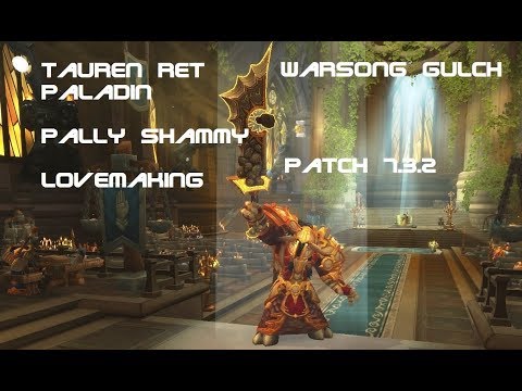 Tauren Ret Paladin PVP BG 7.3.2 - Pally Shammy Lovemaking