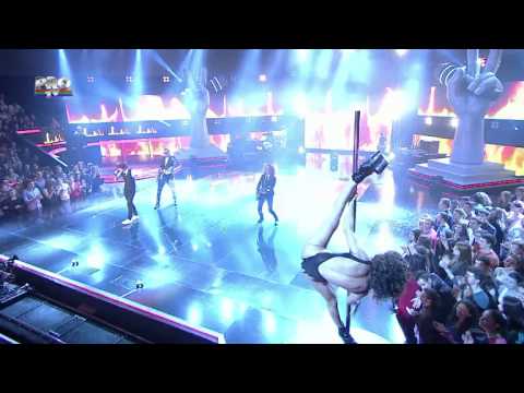 Tiberiu Albu - Shook me all night long (AC/DC) - Vocea Romaniei 2014 - Semifinala - Editia 14