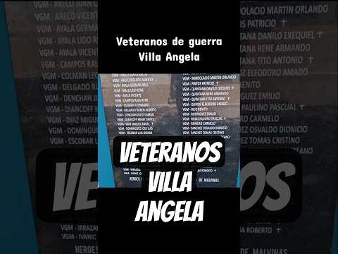 veteranos de guerra #Malvinas #chaco