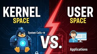 Linux Kernel Space VS User Space EXPLAINED (System Calls, Drivers, OS Architecture).