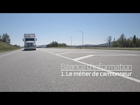 , title : 'Séance d'information : 1. Le métier de camionneur ***ATTENTION - Lire la description du vidéo***'