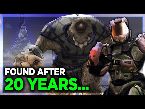 The Lost Halo Game HAS FINALLY BEEN FOUND... (And it's PLAYABLE!)