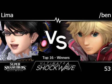 USW 53 - Lima (Bayonetta) vs UCO | /ben (Shulk) Top 16 - Winners - SSBU