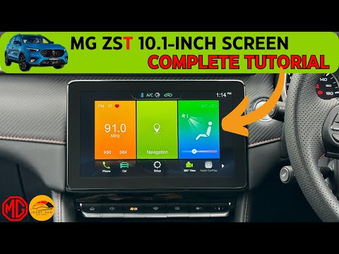 📻MG ZST / ZS Tutorial - 10.1 Inch Infotainment Screen - Feature Walkthrough / Complete User Guide