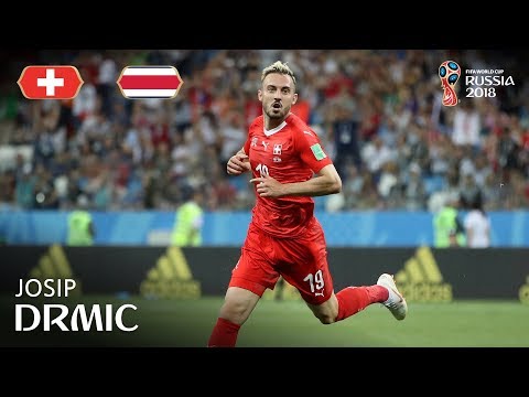 Josip DRMIC Goal - Switzerland v Costa Rica - MATCH 42