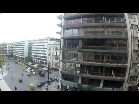 Вид из окна отеля NJV Athens Plaza 5*. № 320.